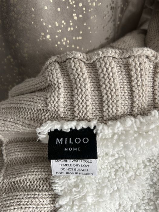 Koc Miloo Home +2poduszki