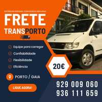 Mudanças | Transportes | Frete - Porto & Gaia