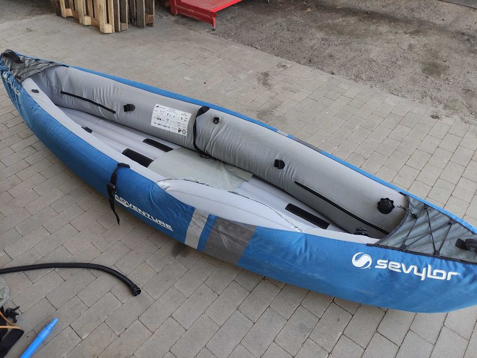 SEVYLOR KAYAK ADVENTURE Nadmuchiwany Kajak uszkodzony