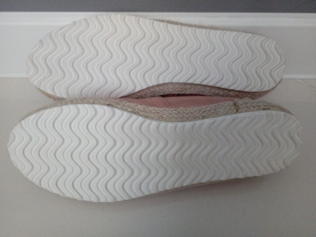 NOWE Espadryle rozm. 36 / goldenrose / bardzo lekkie