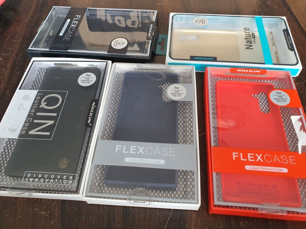 Samsung Note 10 - 8 sztuk, case, etui, cosmo, i-blason, nillkin