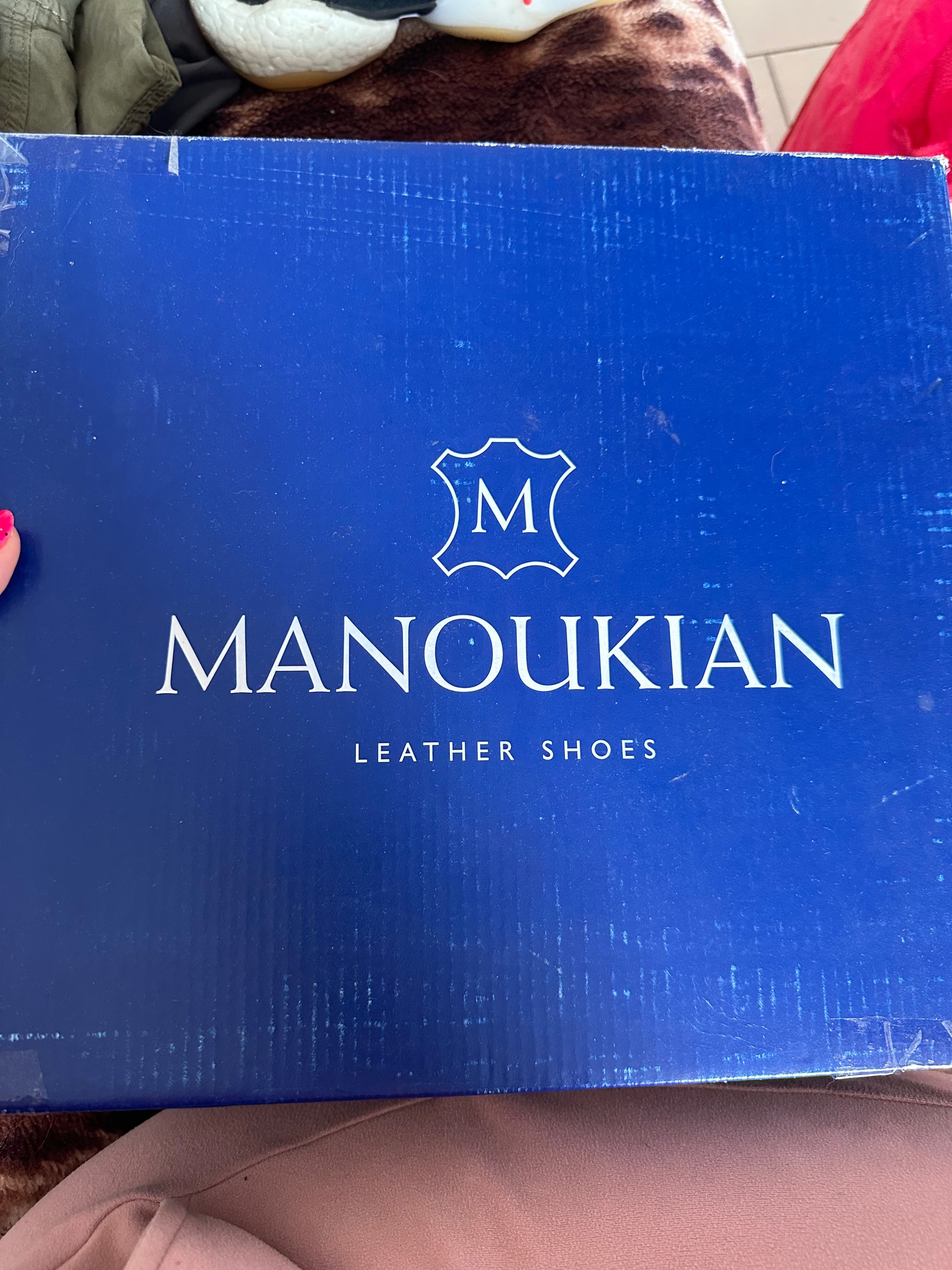 Боти Manoukian замша