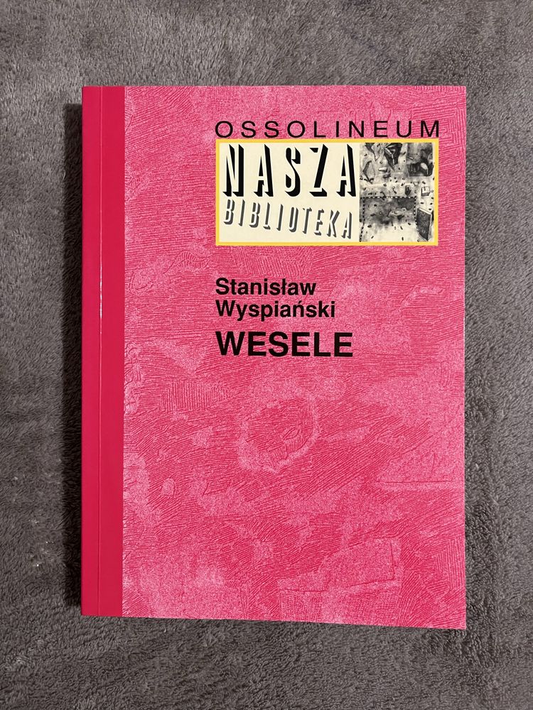 Stanisław Wyspiański Wesele książka lektura dramat