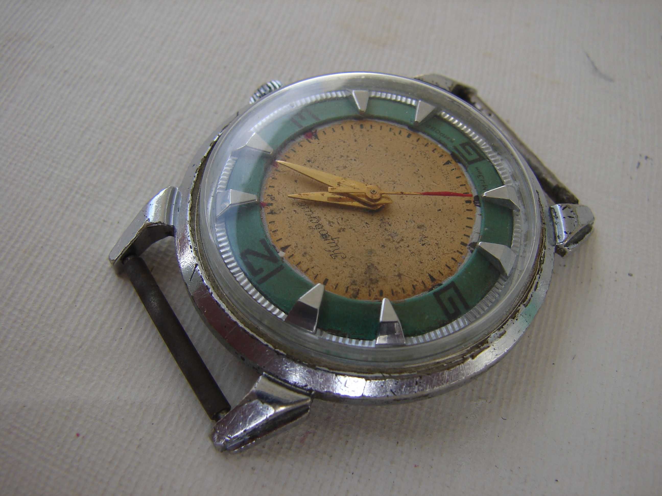 Kirowski / zielony ring - stary zegarek nr. 2