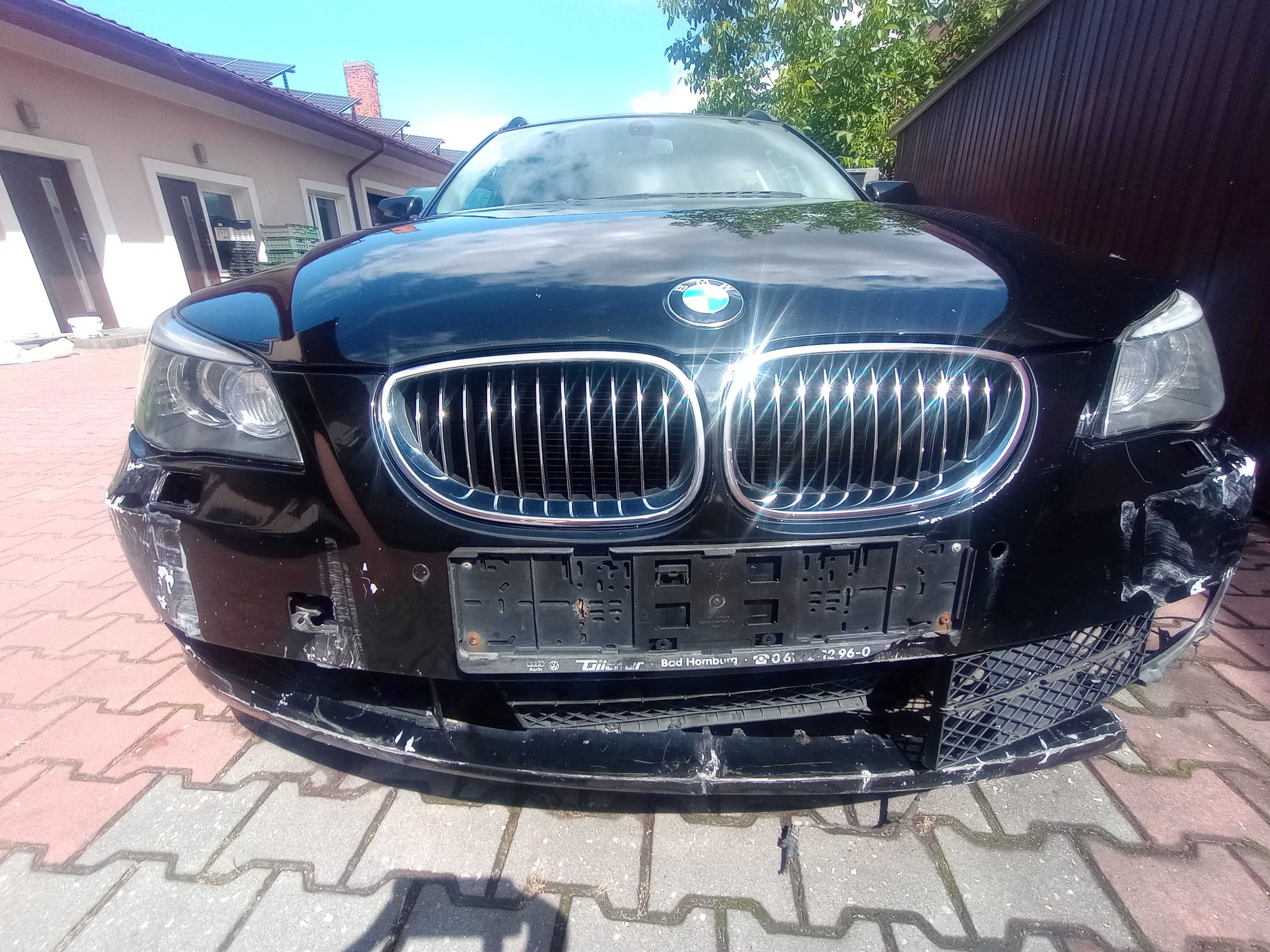 BMW E61 23.12.2006r. Uszkodzone