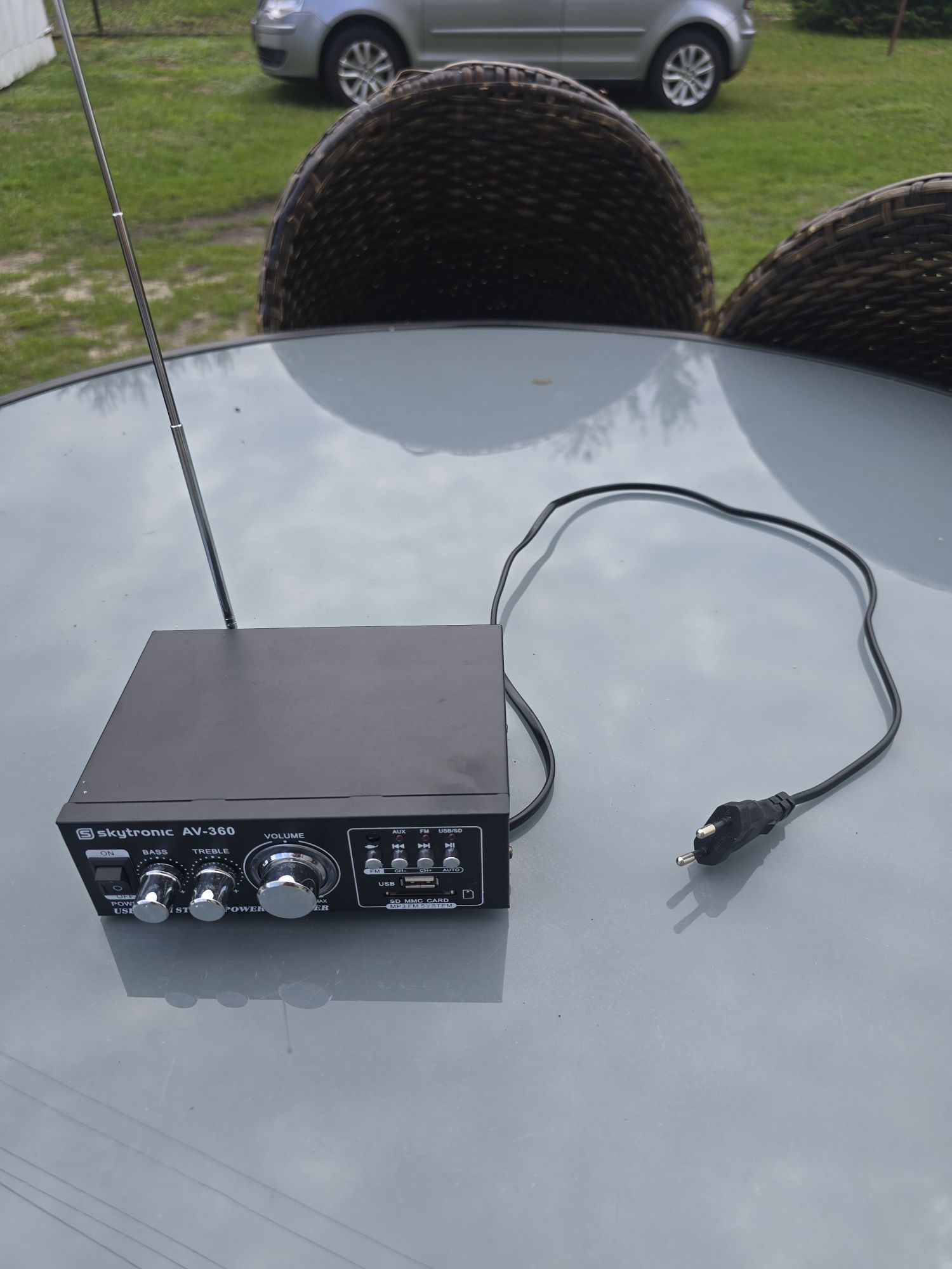 Amplitider 2x40w + mp3 +SD + USB