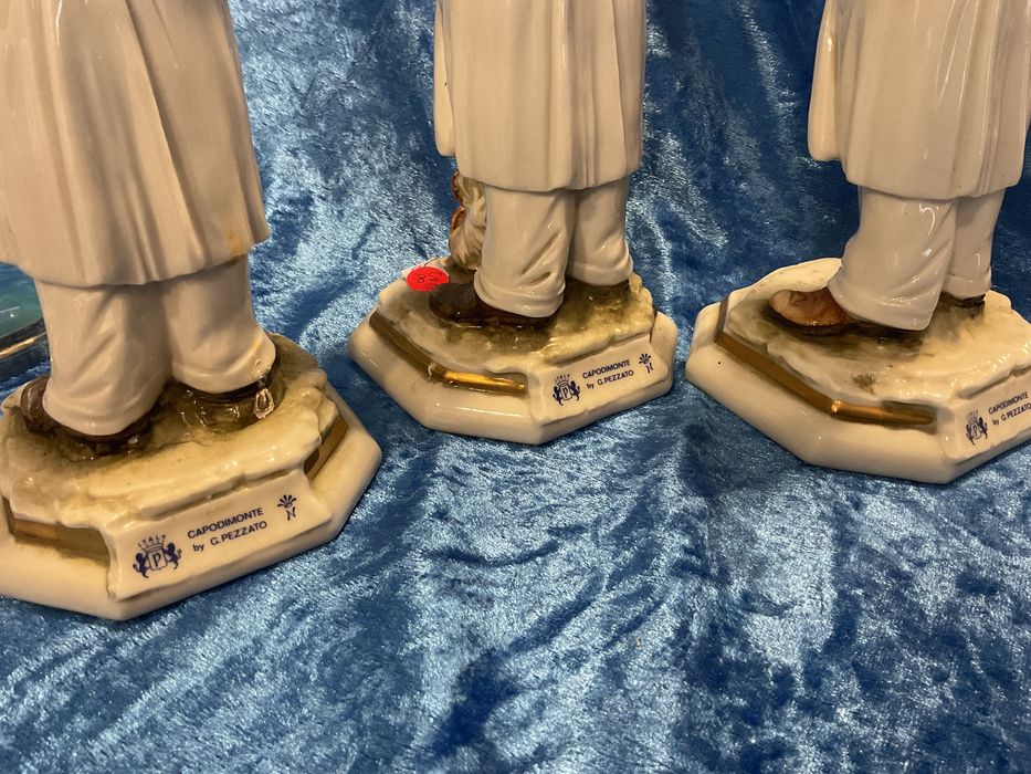 Esculturas capodimonte profissionais 24 cm ,valor unidade 38