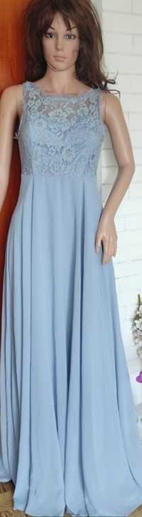 Sukienka błękitna shein L