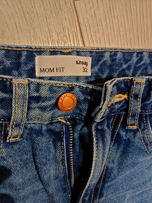 Jeansy Sinsay mom fit 32