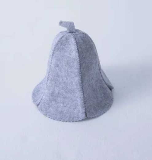 Kapelusz Czapka do Sauny Filc z Wełny Owczej