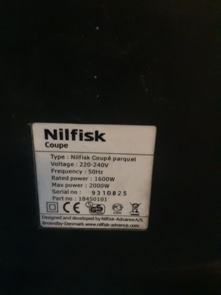 Aspirador Nilfisk (Sem tubo)