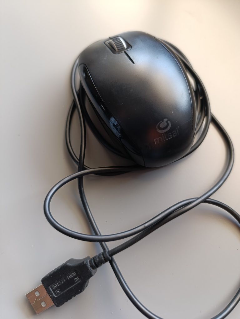 Rato Mitsai com cabo USB