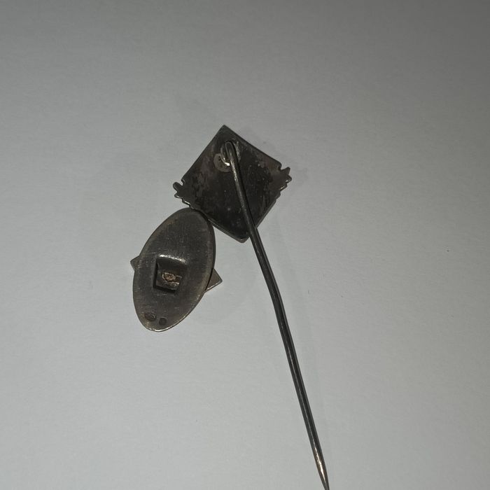 Botao lapela associação Académica de Coimbra em Prata