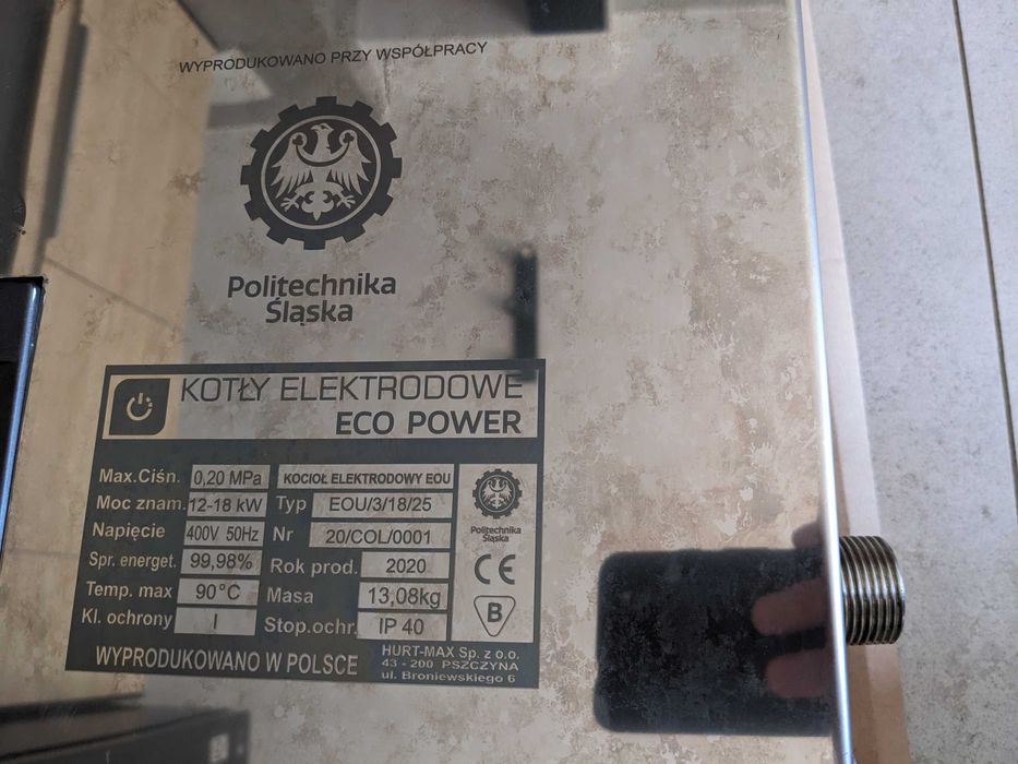 Kocioł elektrodowy ECO POWER 18kW
