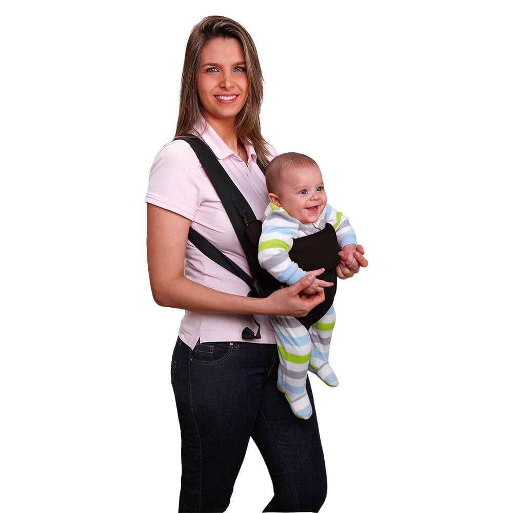 Marsúpio Baby Safe - Preto 3,5-15 Kgs