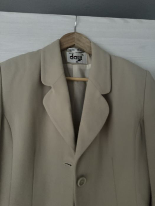 Damska marynarka elegancka klasyczna guziki vintage retro