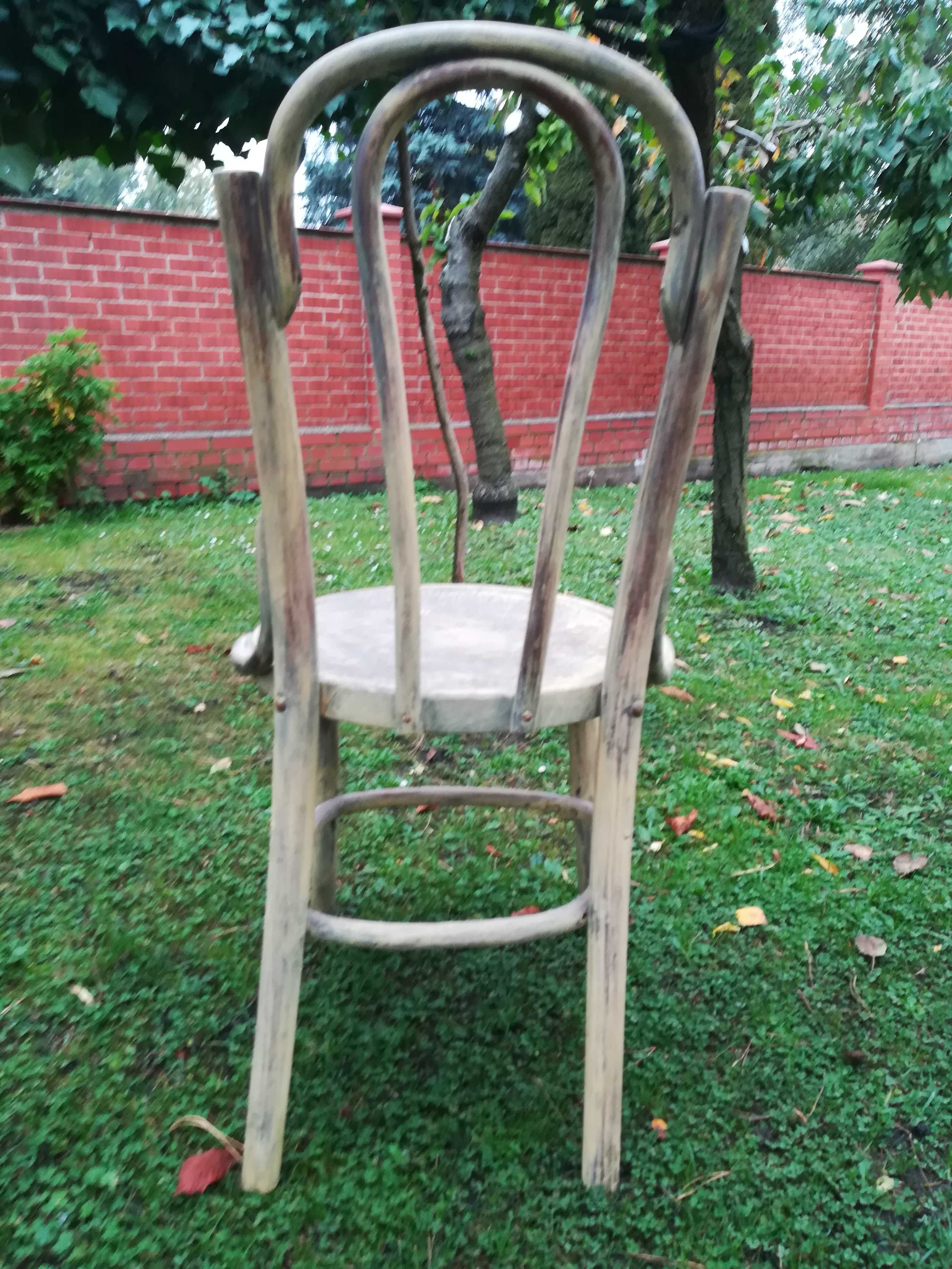 Krzesło zabytkowe Thonet.