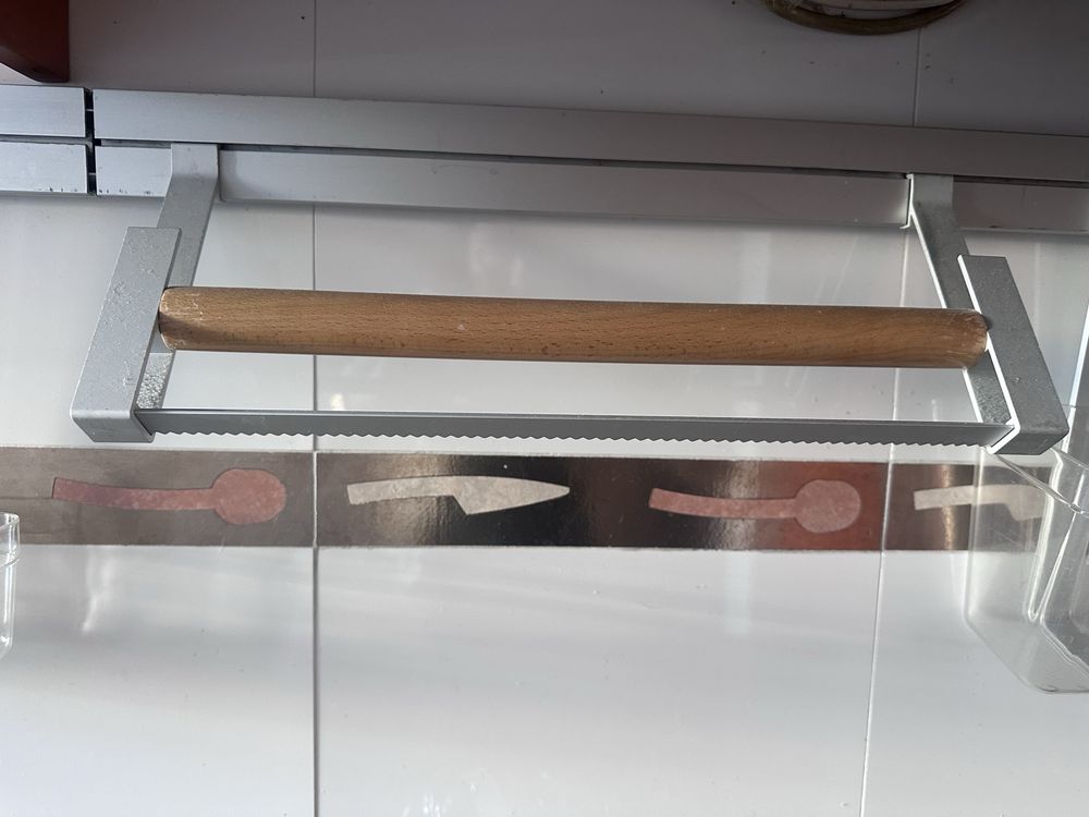 Calha de arrumação IKEA com acessórios – inox