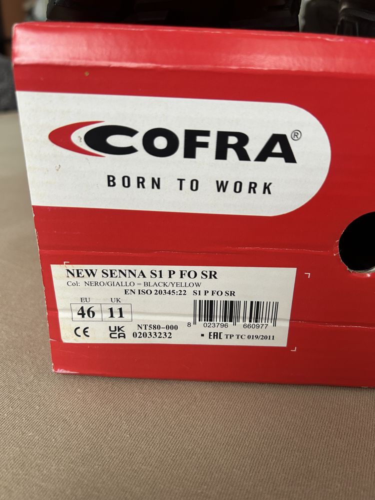 Buty robocze Cofra S1 BHP nosek NOWE
