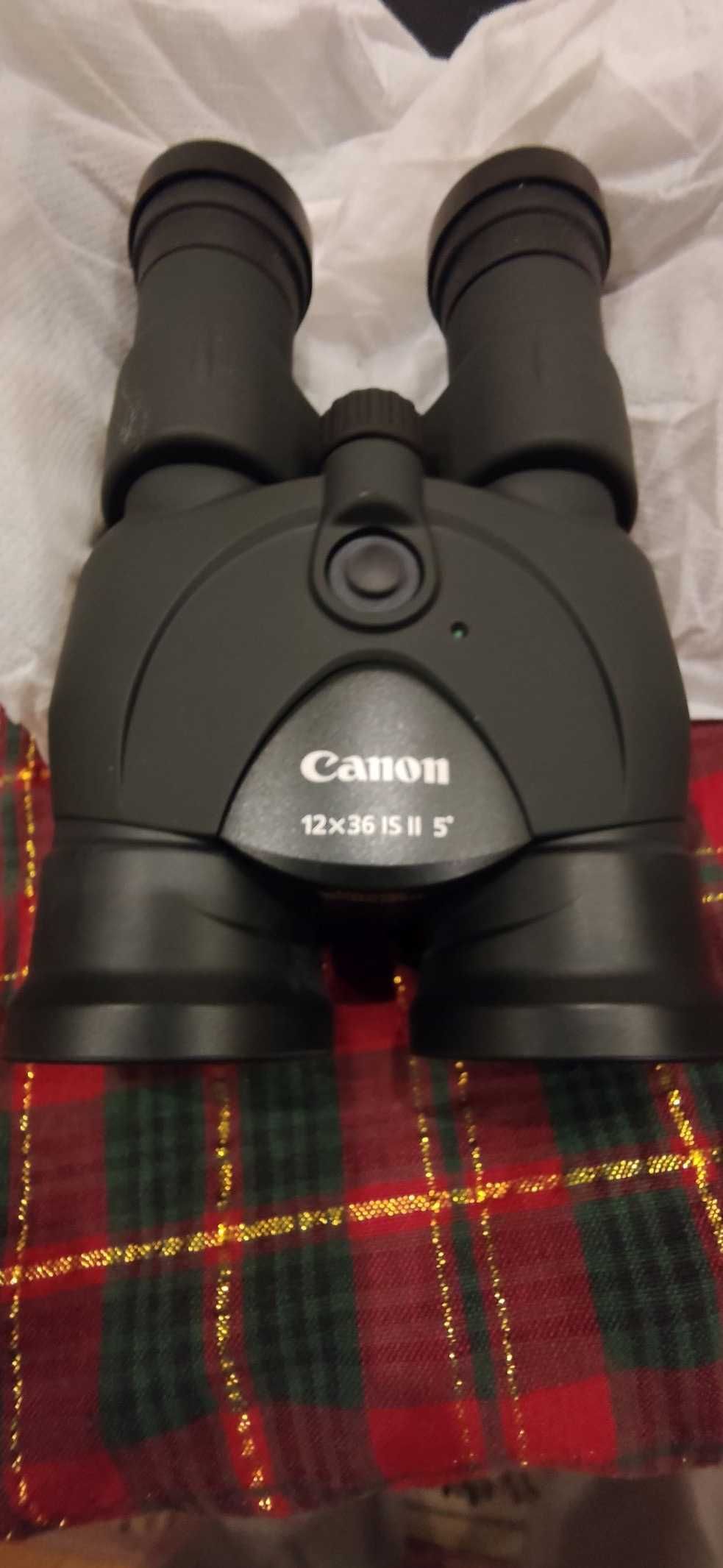 Новый бинокль Canon 12x36 IS II 5" со стабилизатором!