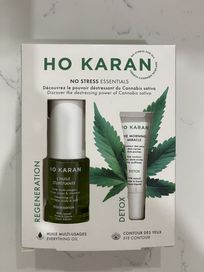 HO Karan No Stress Essentials olejek do twarzy + krem pod oczy
