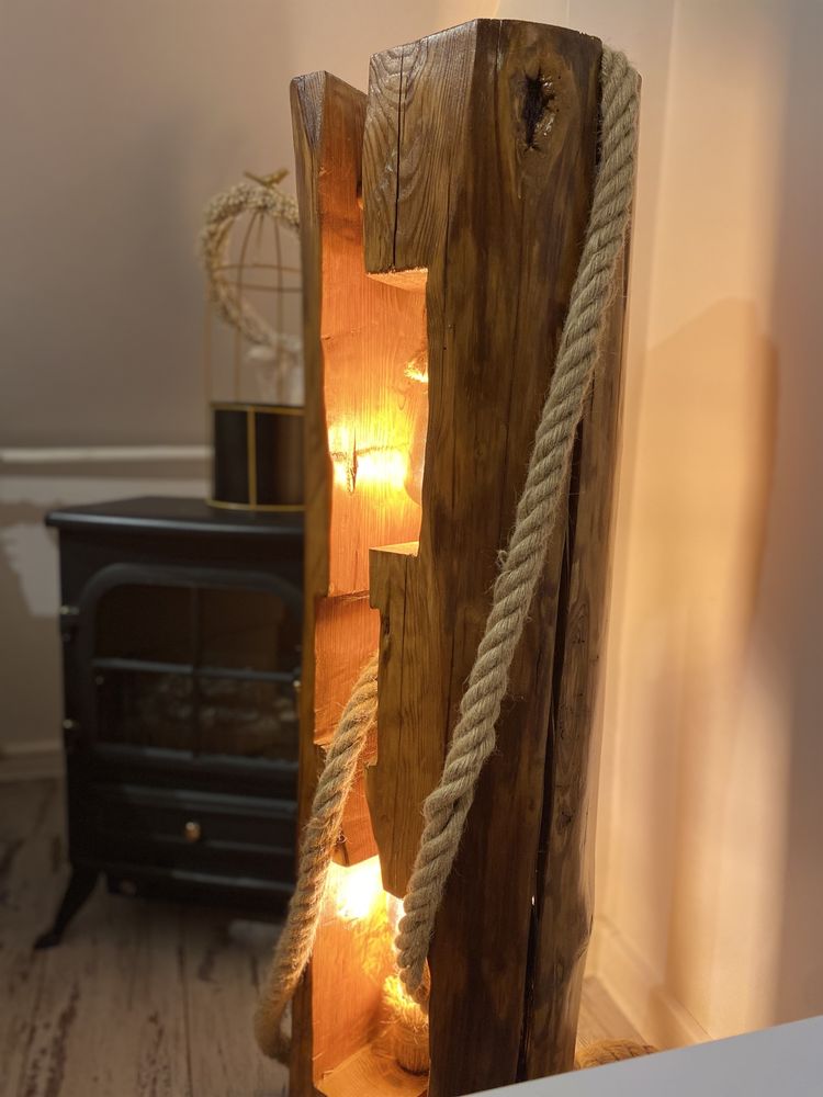 Rustykalna lampa