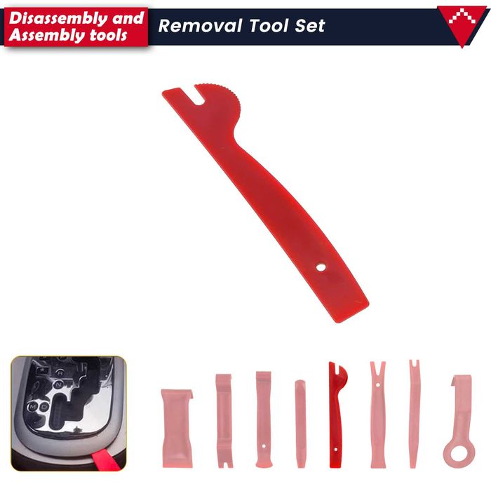 Conjunto Ferramentas Desmonta Plásticos para Carros c/ Estojo 38 peças