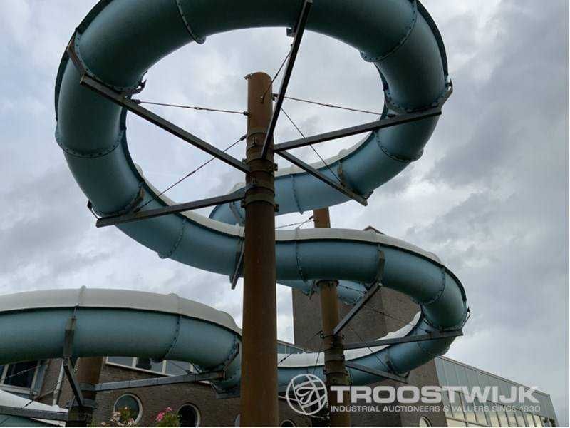 Zjeżdżalnia wodna aqua park water slide