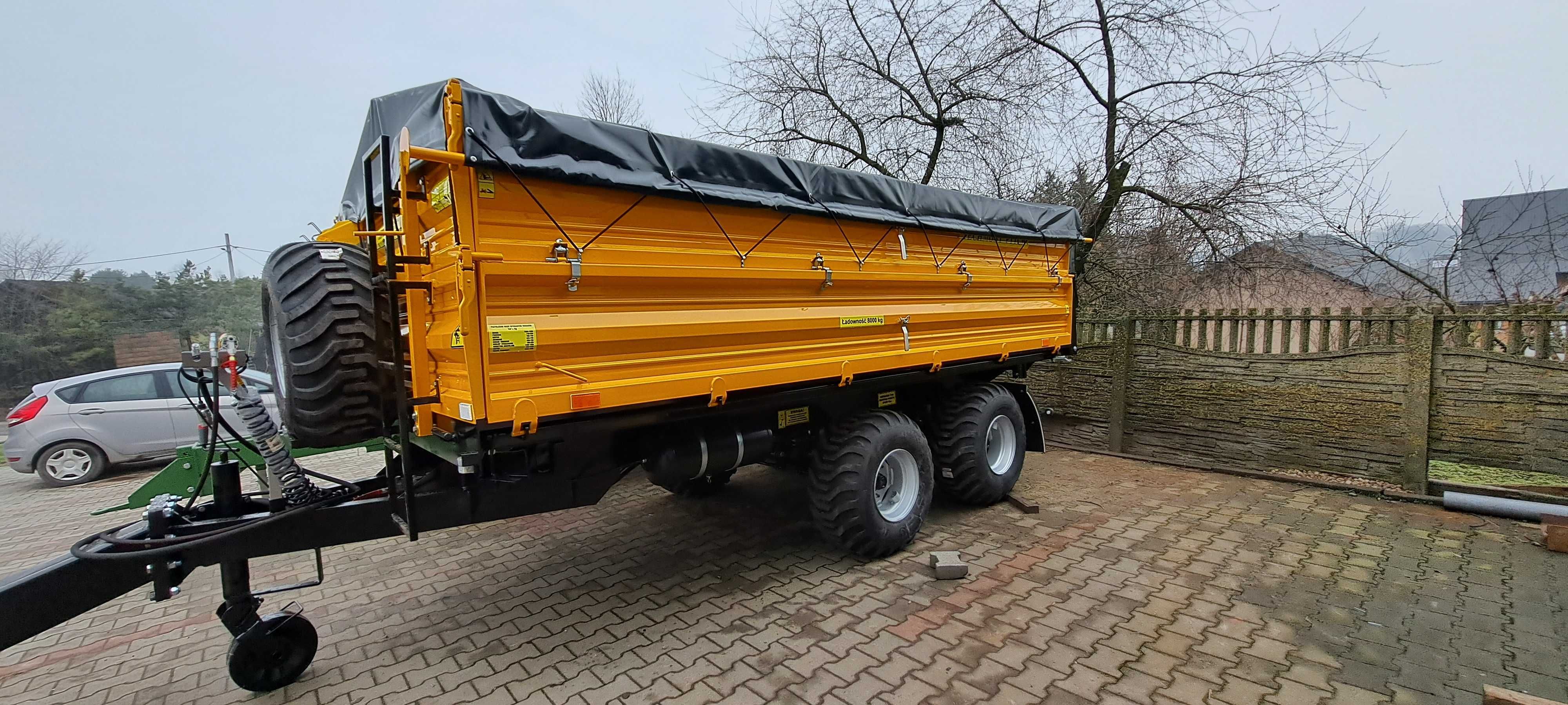 Przyczepa dwuosiowa Tandem TECHMONT PTTCW310 10T