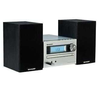 Mikrowieża Hi-Fi firmy Sharp: radio, CD, głośniki