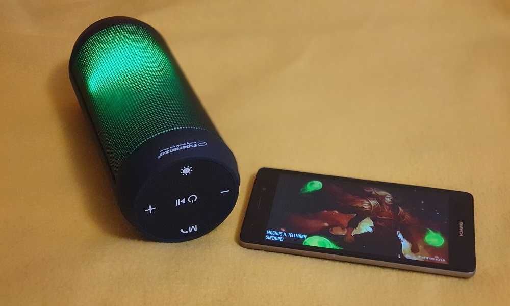 Bezprzewodowy głośnik TUBA RGB na bluetooth 3.0