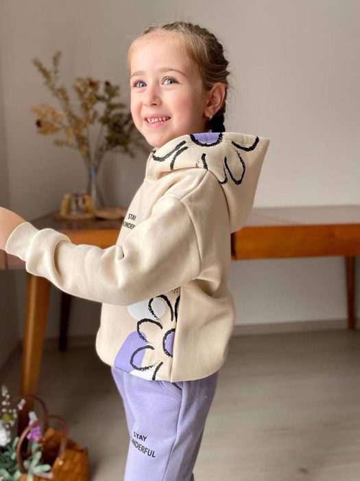 Костюм з капюшоном на флісі