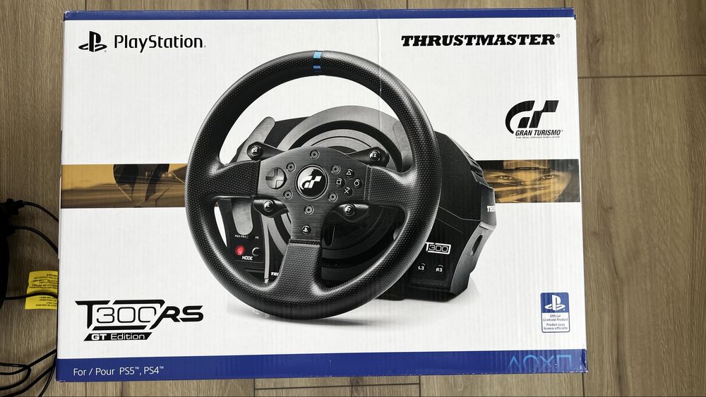 Кермо Thrustmaster T300 RS GT EditionOfficial Sony в гарному стані