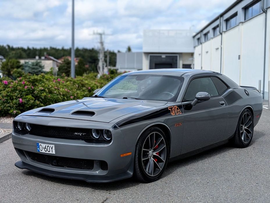 Dodge Challenger LIFT 6.4 V8 SRT 492KM TA 392 Brembo Radar Wentyle Kamera Skóry ZAMIANA
