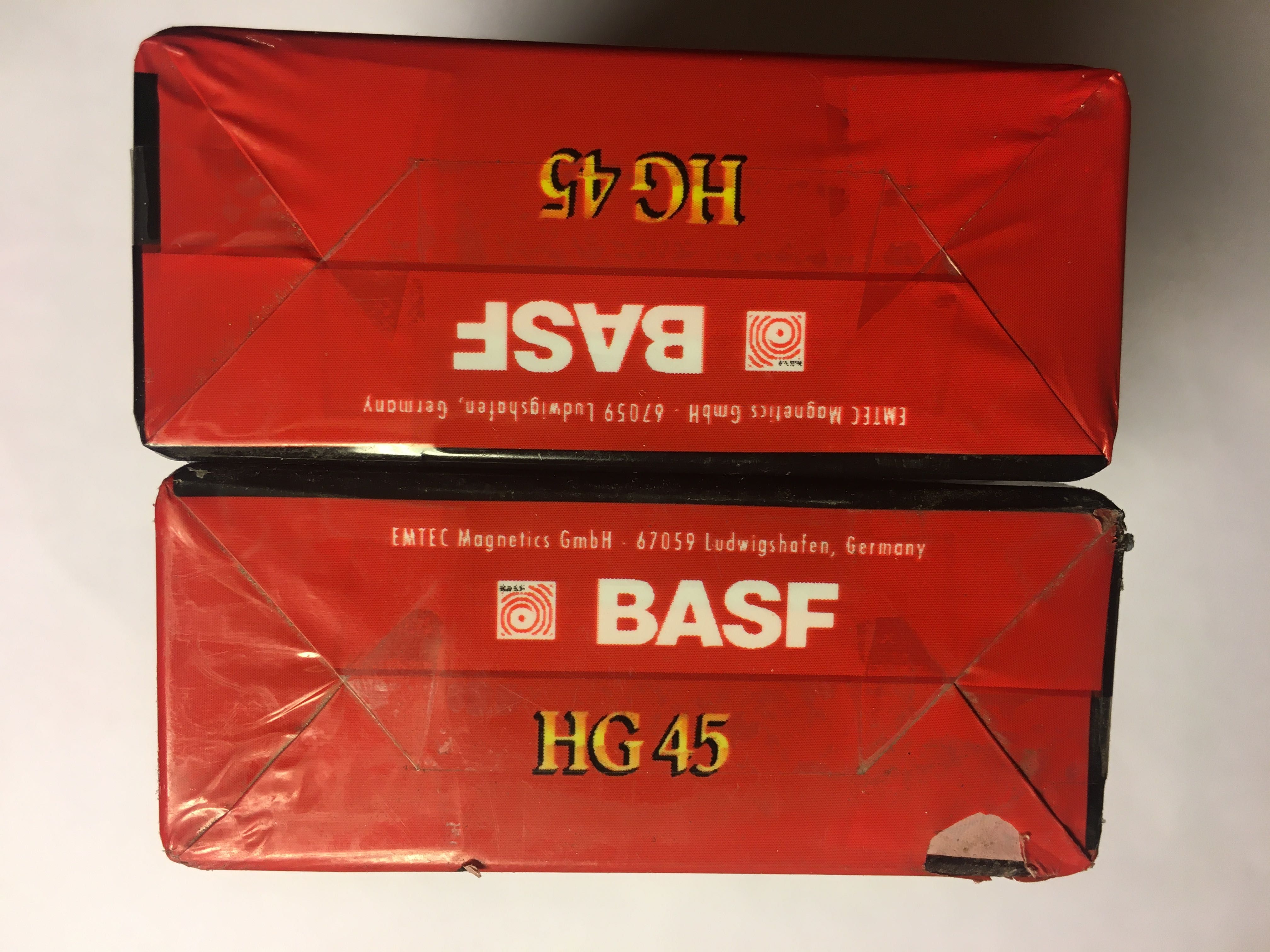 Видео кассета Basf HG45EC-45/64m