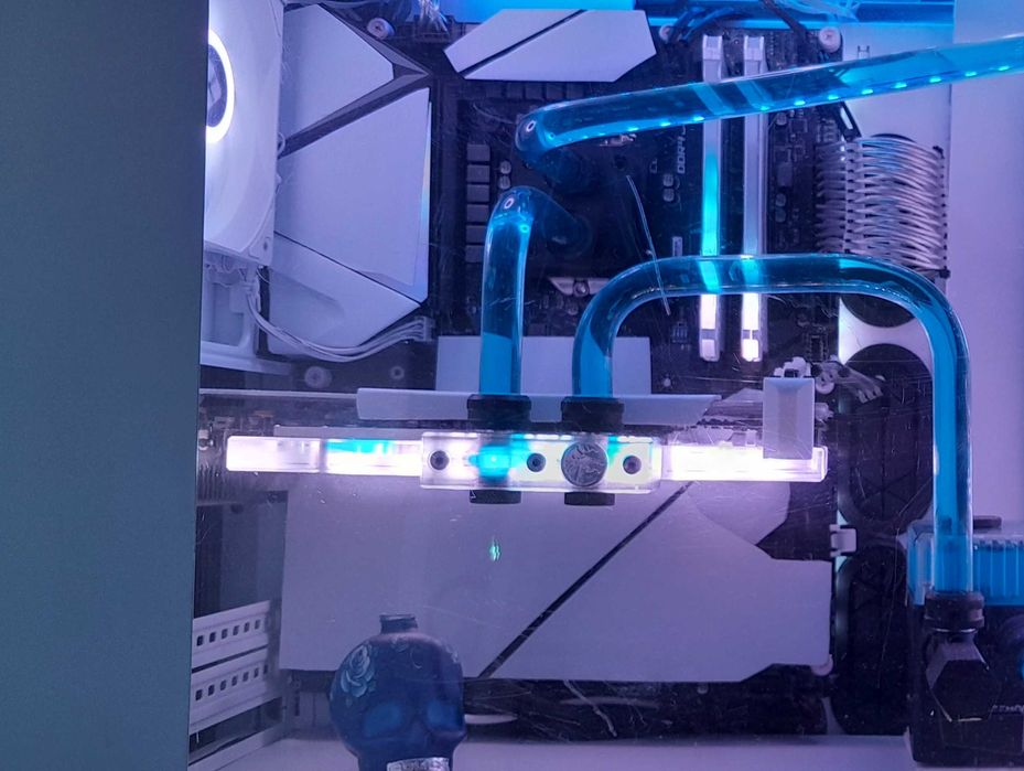 Waterblock/Bloco agua gpu bykski asus gtx 1070 dual oc 8g