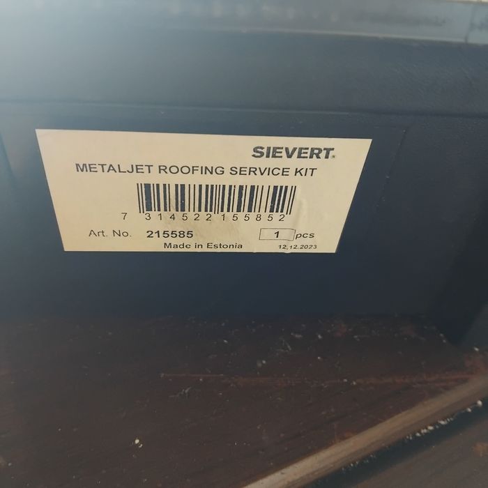 Walizka serwisowa Sievert Metaljet Roofing