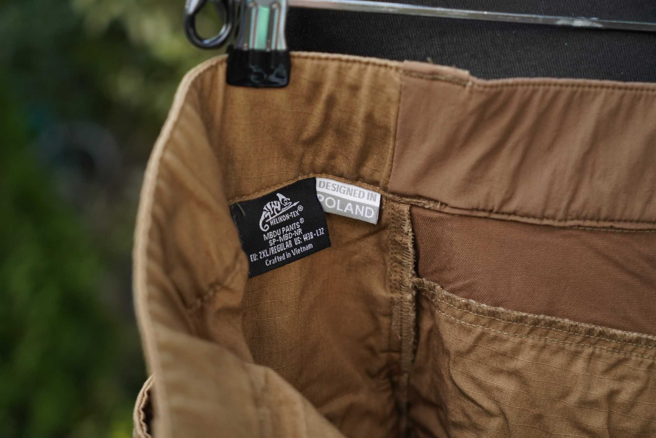 Helikon-Tex MBDU męskie taktyczne wojskowe spodnie XXL 2XL W38 L32