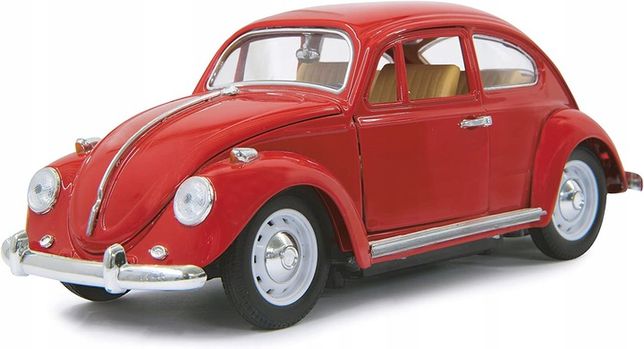 Jamara VW Beatle Classic Car 1:18 27MHz Czerwony