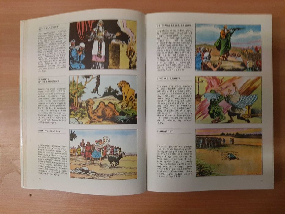 Książka Biblia Święta historia wciąż żywa - Attilo Monge.
