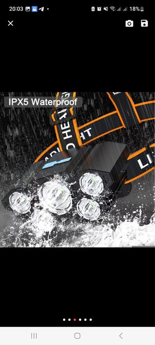 Продам налобний фонарик на акамуляторі