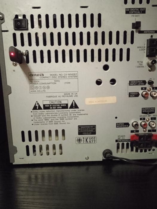 Музыкальний центр Aiwa NSX-540