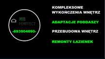 Wykończenia wnętrz/remonty..