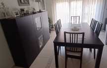 Mesa de sala com 6 cadeiras (Ikea)