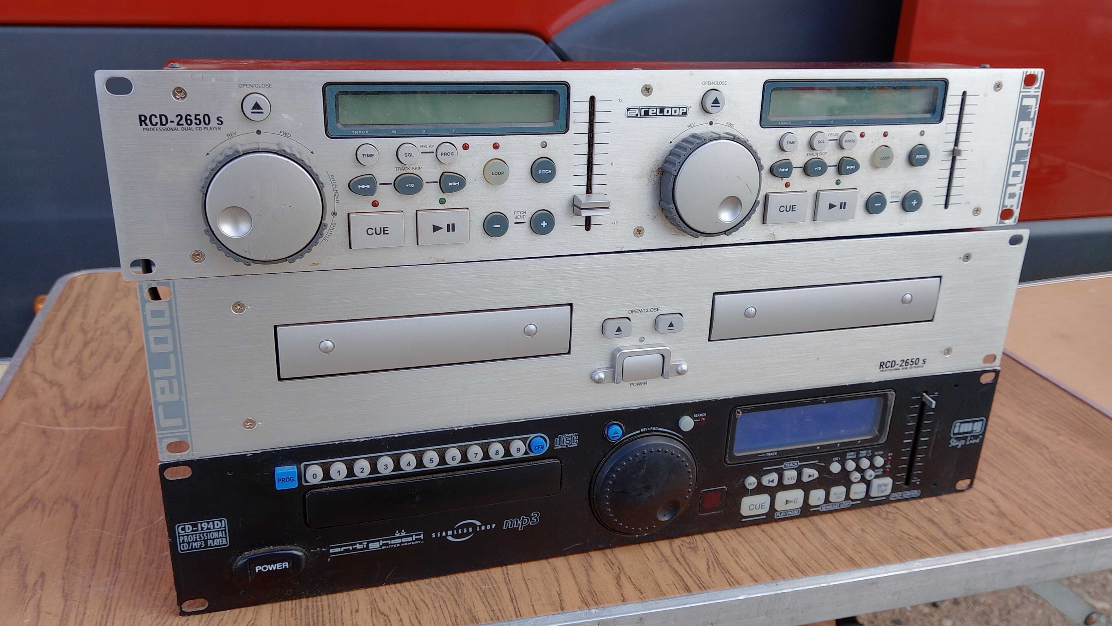 Konsola DJ mikser audio odtwarzacz CD - niedrogo sprzedam