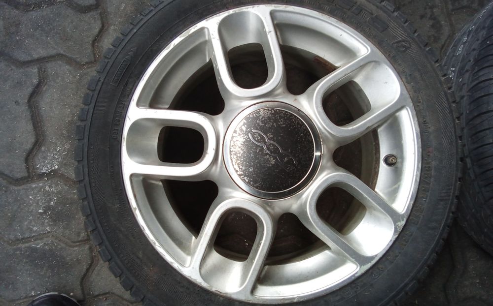 JANTES FIAT 500 R15 FURAÇÃO 4X98