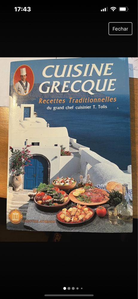 Livro de cuisine grecque