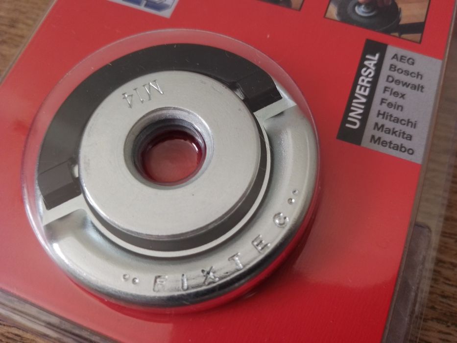 Гайка бистрозажимна FIXTEC MILWAUKEE для КШМ Ø115-150мм/Болгарка