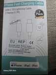 Zesraw kabel Iphone USB-C/LIGHTING 3PAK fast charging