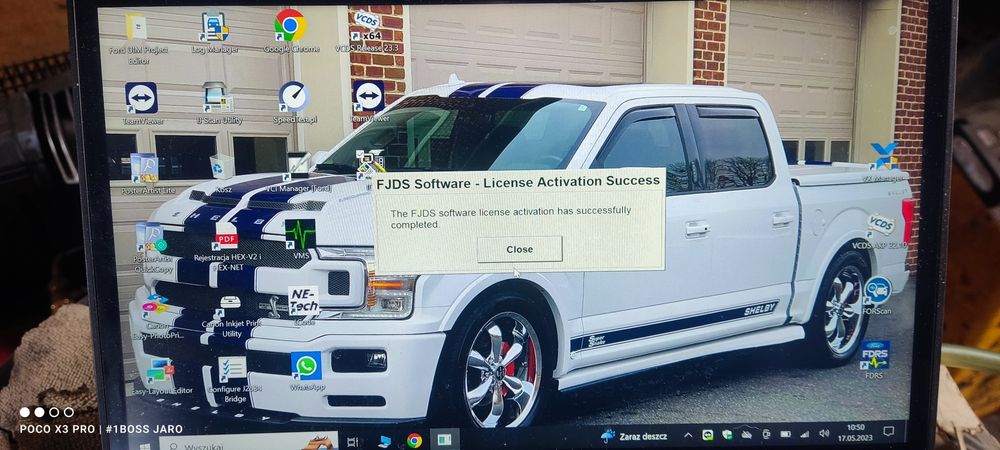 Licencja FJDS  FLASH online  FORD updated